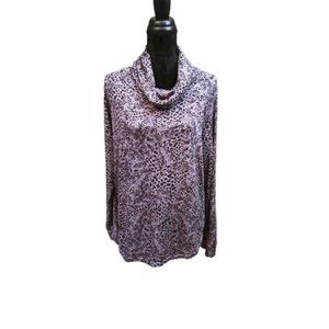 𝅺Nicole Miller New‎ York Cowl Neck Pullover Sweater SIZE XXL